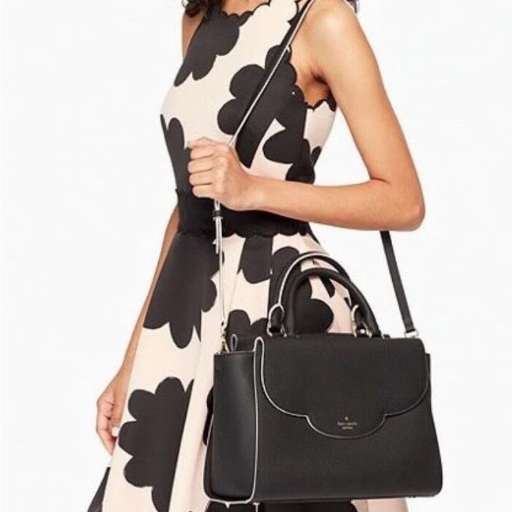 Kate Spade NY Bag scallop black crossbody